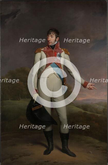 Portrait of Louis Napoleon, King of Holland, 1809. Creator: Charles Howard Hodges.