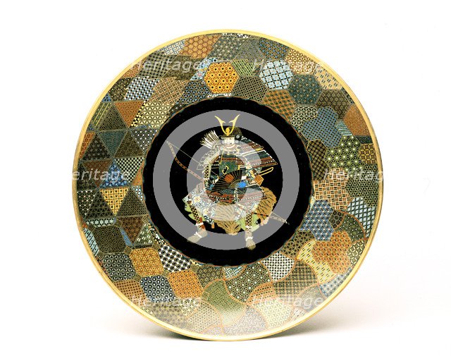 Japanese plate, 1850-1875. Artist: Unknown