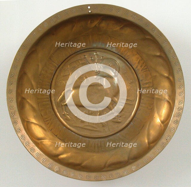 Dish, German, early 16th century. Creator: Unknown.