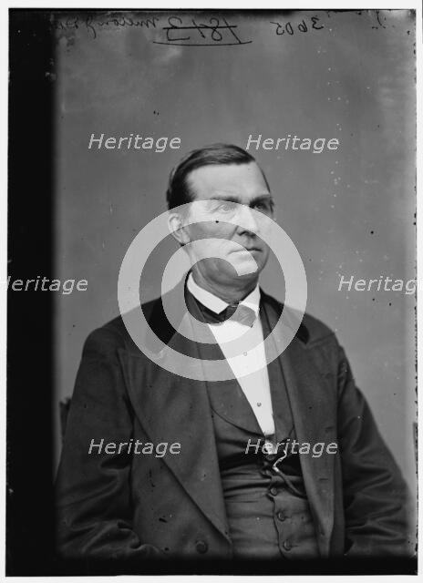 Milton J. Durham of Kentucky, between 1870 and 1880. Creator: Unknown.