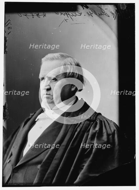 Clifford, Judge Nathan (Supreme Court), between 1870 and 1880. Creator: Unknown.