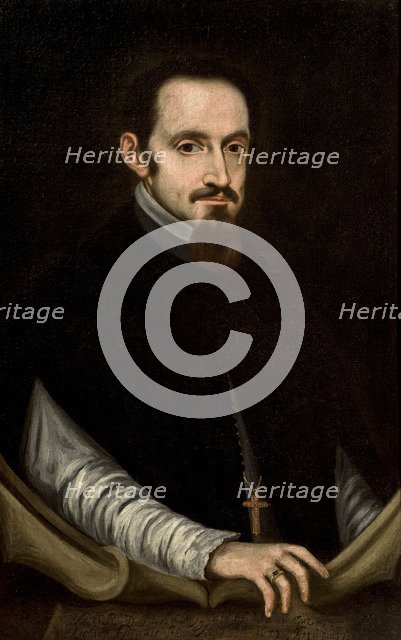 Portrait of Archbishop Ambrosio Ignacio Spínola y Guzmán (1632-1684).