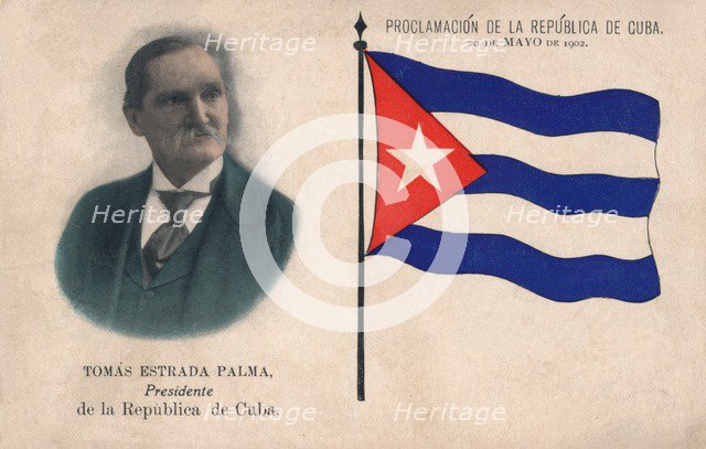 'Tomas Estrada Palma, Presidente de la Republica de Cuba', 1902. Artist: Unknown.