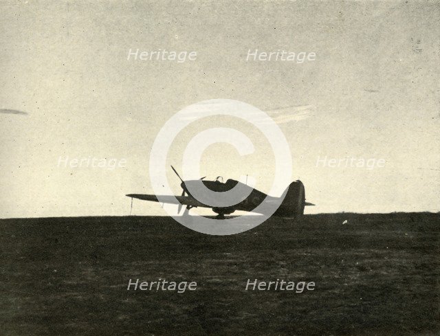 'Sunset at Vassincourt', 1939-1940, (1941). Creator: Unknown.