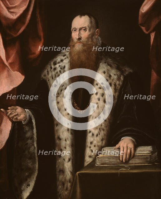 Portrait of a Gentleman, 1540/50. Creator: Pietro de Marescalchi.