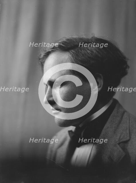 De Kerlar, Dr., portrait photograph, 1917 June 5. Creator: Arnold Genthe.