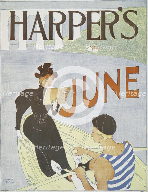 Harper's June, c1893 - 1899. Creator: Edward Penfield.