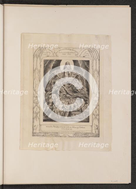 Satan Before the Throne of God, 1825. Creator: William Blake.