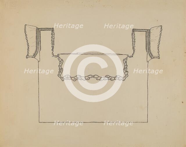 Baby's Shirt, c. 1939. Creator: Virginia Berge.