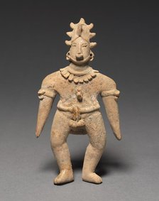 Flat Male Figure, 100 BC - 300. Creator: Unknown.