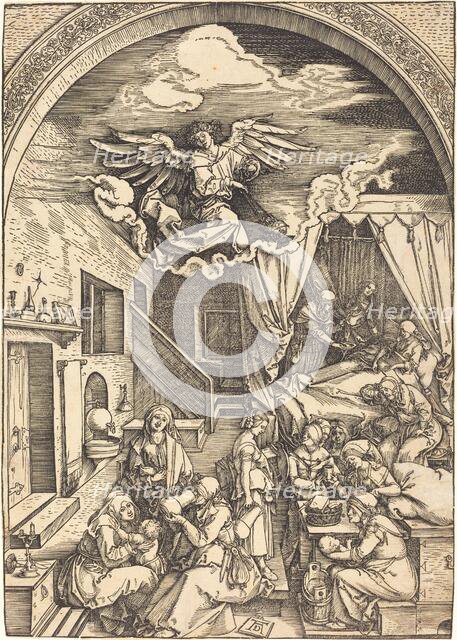 The Birth of the Virgin, c. 1503/1504. Creator: Albrecht Durer.