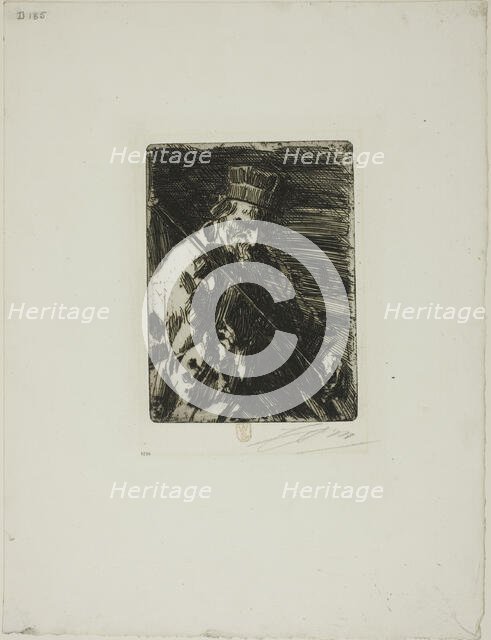 Village Violinist, 1904. Creator: Anders Leonard Zorn.