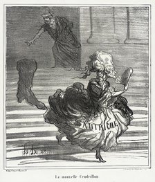La nouvelle Cendrillon, 1866. Creator: Honore Daumier.