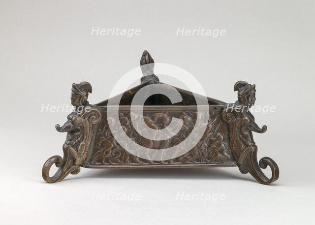 A Sand-Box (Triangular), c. 1525/1540. Creator: Andrea Briosco.