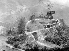 A single loop in the Darjeeling Himalayan Railway, India, c1910. Artist: Unknown