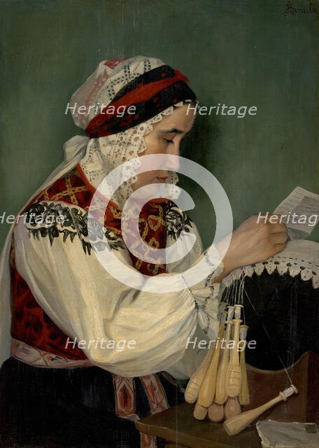 Letter from America, around 1905-1910. Creator: Jozef Hanula.