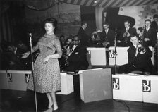 Cleo Laine, Johnny Dankworth Band, Sunday Sessions, Marquee Club, 1960. Creator: Brian Foskett.
