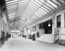 Arcade of Crescent and Tulane Theatres, New Orleans, La., c1906. Creator: Unknown.