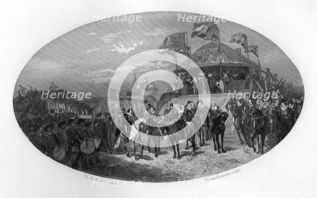 The capture of 's-Hertogenbosch by Frederik Hendrik of Orange, Netherlands, 1629, (c1870).Artist: CL van Kesteren