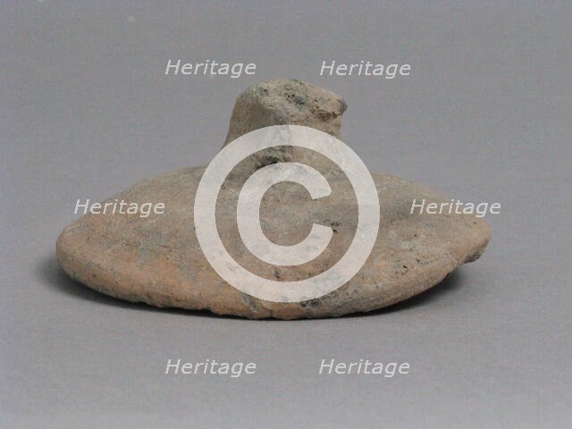 Lid, Coptic, 4th-7th century. Creator: Unknown.