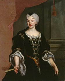 Countess Palatine Dorothea Sophie of Neuburg (1670-1748), Duchess of Parma, c1727. Creator: Piane (Il Mulinaretto), Giovanni Maria delle (1660-1745).