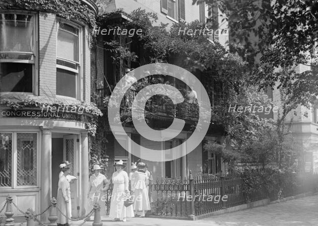 Cameron House, Later Part of Cosmos Club - Woman Suffrage, 1915. Creator: Harris & Ewing.