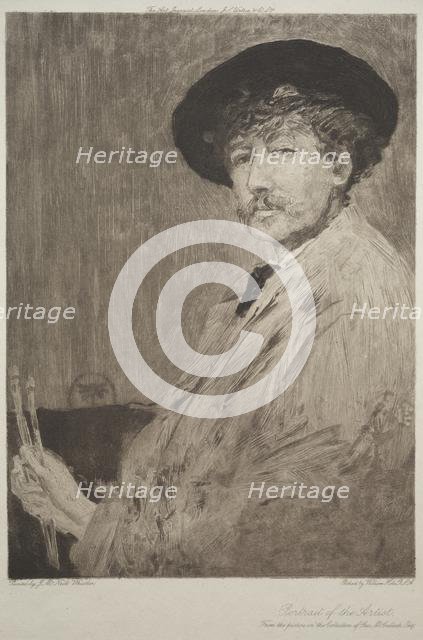 James McNeill Whistler, 1897. Creator: William Brassey Hole (British, 1846-1917).