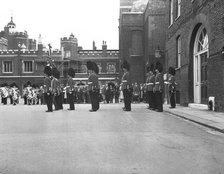 Guards at St James' Palace, London, c1955. Creator: Arthur Charles Kirby Ware.