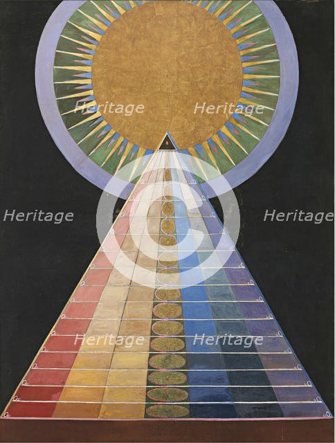 Group X, No. 1, Altarpiece , 1915. Creator: Hilma af Klint (1862-1944).