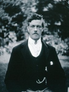 Gloucester smallpox epidemic, 1896: Edwin Davis, a smallpox patient, 1896. Creator: HCF of Gloucester.