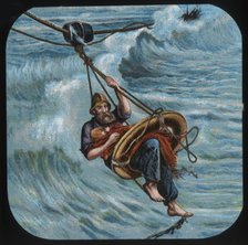 'To the rescue: the life-buoy', c1900. Creator: Unknown.