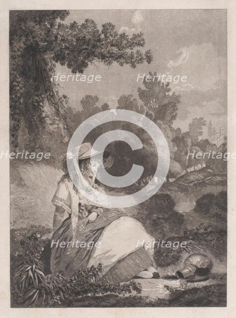 Pauvre Annette, 1795. Creator: Philibert Louis Debucourt.