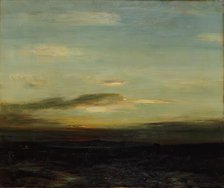 In Benderloch-Sunset, 1909. Creator: John Campbell Mitchell.