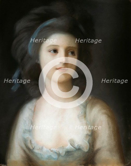 Portrait of Countess Zofia Potocka-Witt (1760-1822). Creator: Graff, Anton (1736-1813).