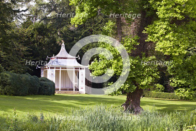 Chinese Temple, Wrest Park Gardens, Silsoe, Bedfordshire, c1980-c2017. Artist: Historic England commissioned photographer.