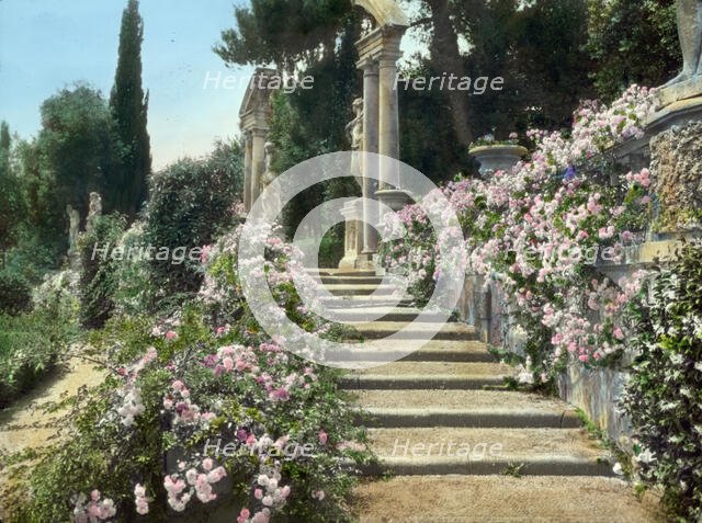 Villa La Pietra, via Bolognese, 120, Florence, Tuscany, Italy, 1925. Creator: Frances Benjamin Johnston.