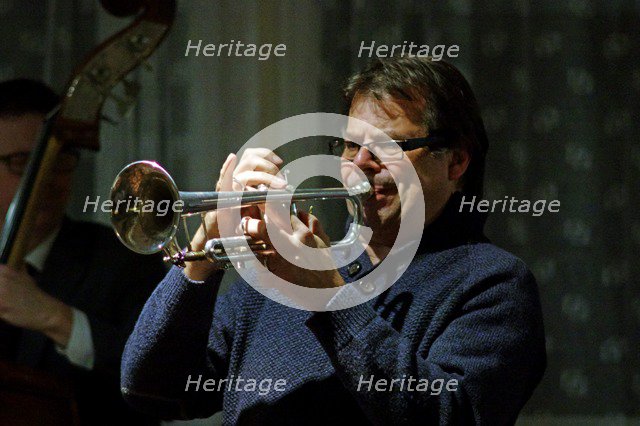 Steve Waterman, Splashpoint Jazz Club, Eastbourne, East Sussex, November 30, 2016. Artist: Brian O'Connor.