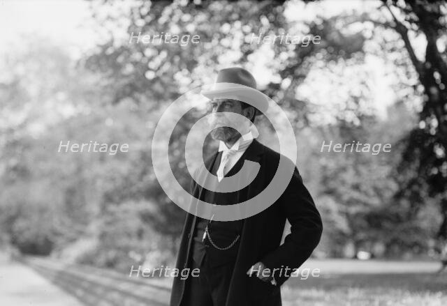 Charles Evans Hughes, Governor of New York, Associate Justice of Supreme Court, Chief Justice, 1912. Creator: Harris & Ewing.