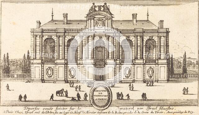L'Hostel de Vandosme a Paris, 1652. Creator: Israel Silvestre.
