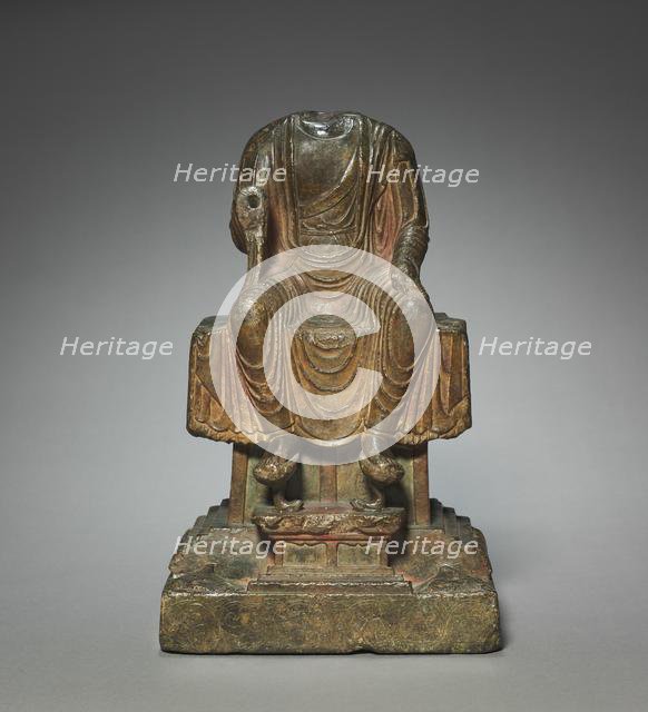 Mi-lê: Maitreya Buddha, 683. Creator: Unknown.