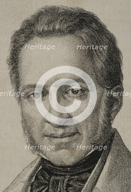 Agustín Argüelles (1776-1844), Spanish politician and diplomat, 1870.  Creator: Jose Cuevas.