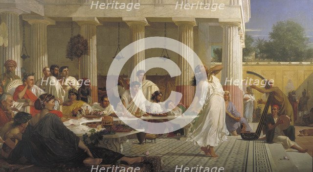 'Herod's birthday feast', 1868. Artist: Edward Armitage