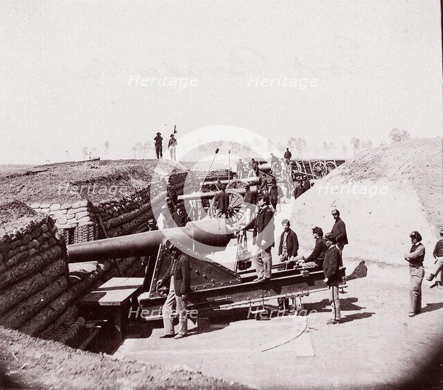 Fort Brady, Virginia, 1861-65. Creator: Andrew Joseph Russell.