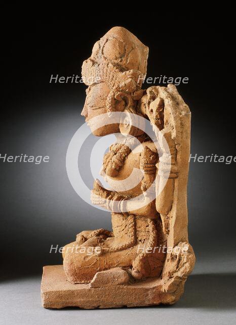 A Goddess or Deified Queen, 14th-15th century. Creator: Unknown.