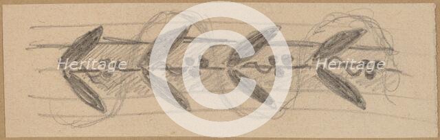 Study for a Border Design, 1890/1897. Creator: Charles Sprague Pearce.