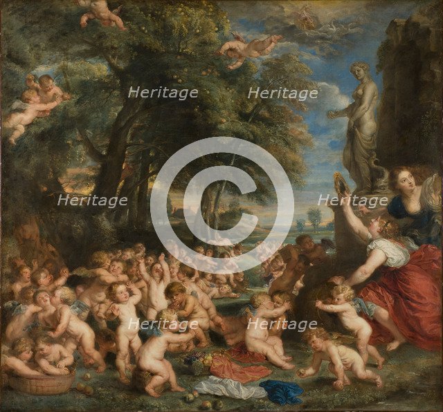 The Feast of Venus (The festival of Venus Verticordia). Artist: Rubens, Pieter Paul (1577-1640)
