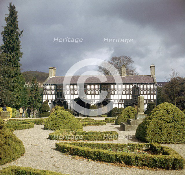 Timber-framed black and white house, 18th century. Artist: Unknown