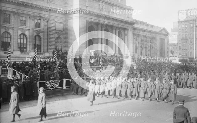 308th, 4 Feb 1918. Creator: Bain News Service.