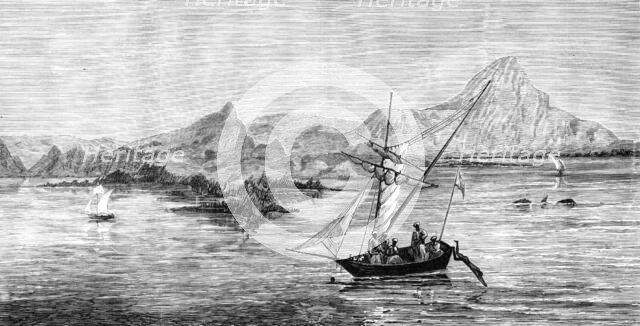 East Coast and Islands of the Straits of Sunda, with Anjer, a port of Java, 1883. Creator: Unknown.