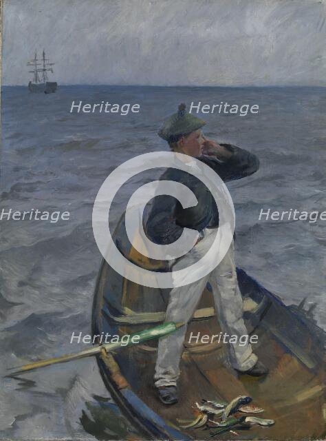 The Inshore Channel, 1892. Creator: Christian Krohg.